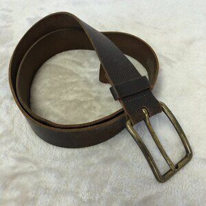 Buffalo David Bitton Brown Leather Belt Size XL